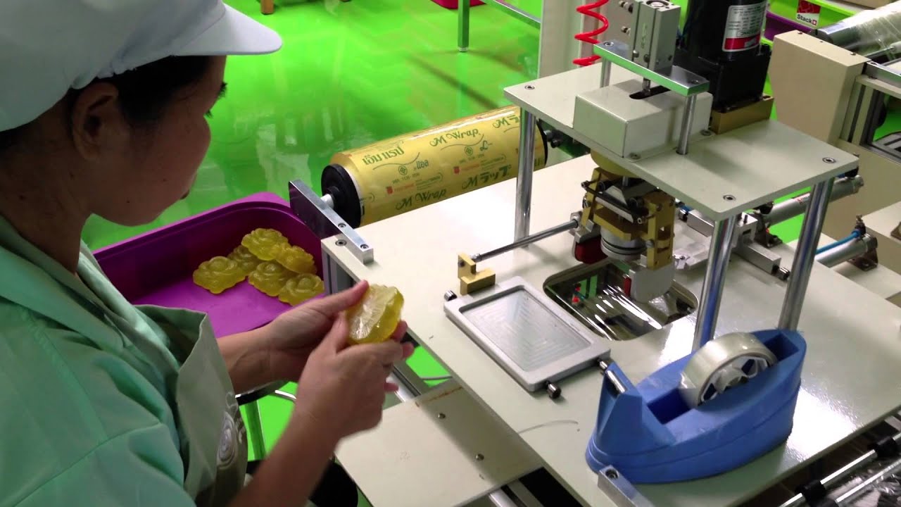 soap wrapping machine YouTube