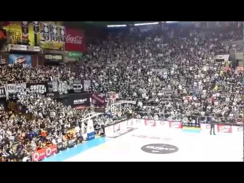 Atmosphere in Pionir (Partizan - PAOK | FIBA Basketball Champions League Play-Off Qualifiers)
