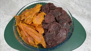 Домашние сушеные мясные чипсы со специями: просто и очень вкусно!🤤