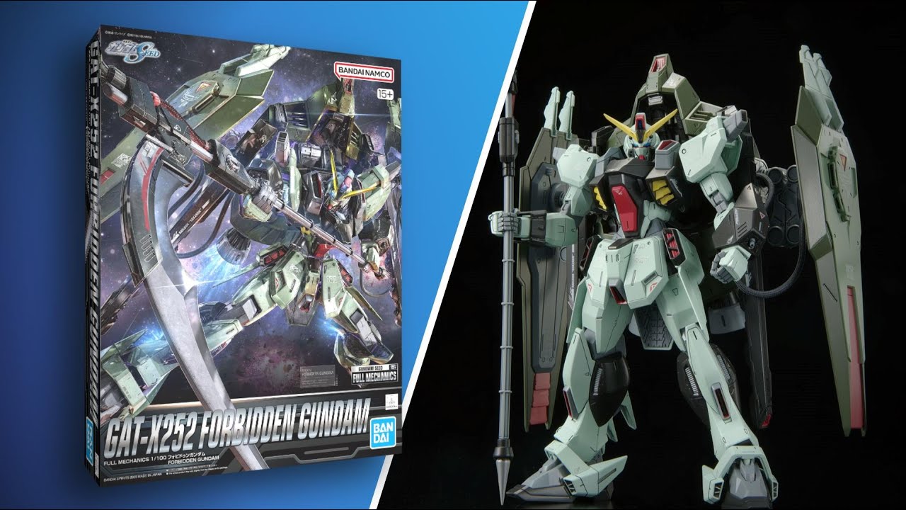 GAT-X252 Forbidden Gundam FM 1/100 - Gunpla UK