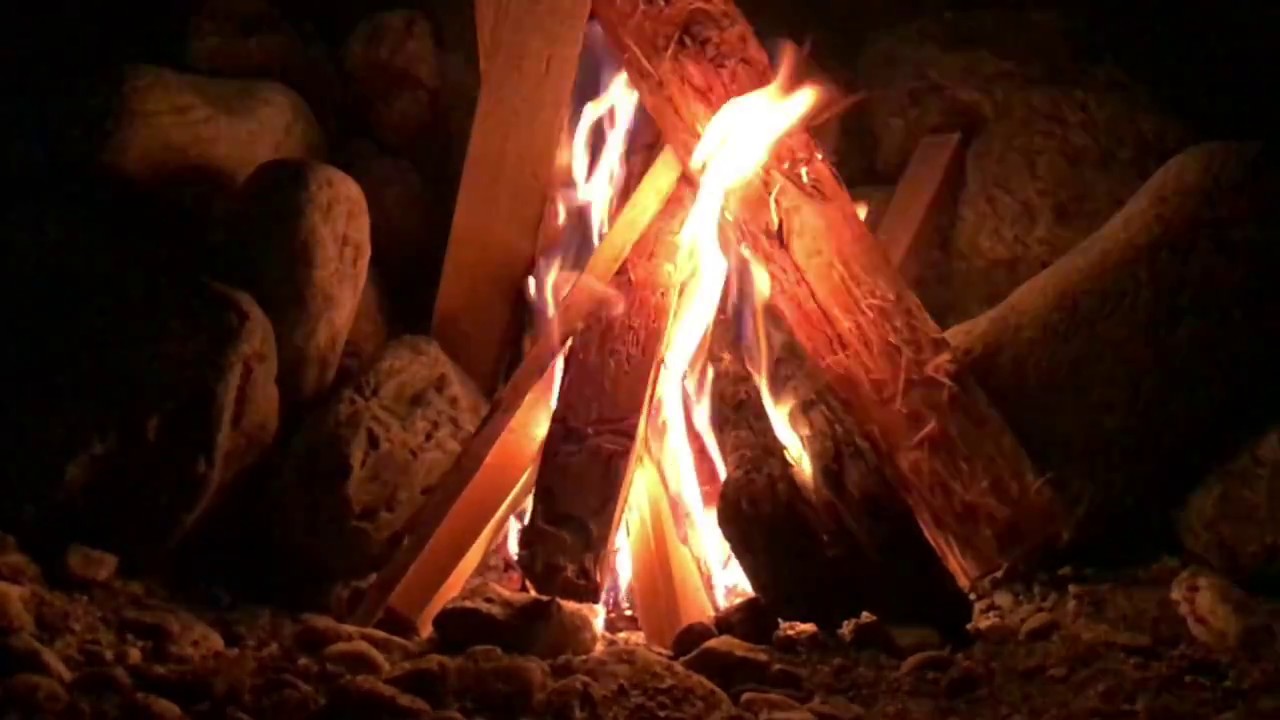 Zoom 背景動画用の焚き火の音 奥多摩 川井キャンプ場 電車の音 火吹き棒の音あり Healing Music Campfire Night Sounds Youtube