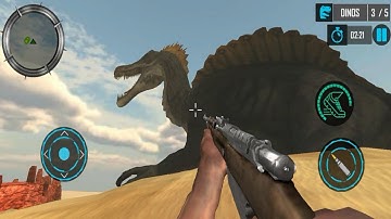 Real Dino Hunter Fps Shooter Android ios Gameplay - Dinosaur game - Dinosaur Planet Gaming #93