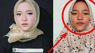 Nisa Sabyan,,,,Banyak Yang Penasaran, Begini Wajah Asli Nissa Sabyan Tanpa Makeup