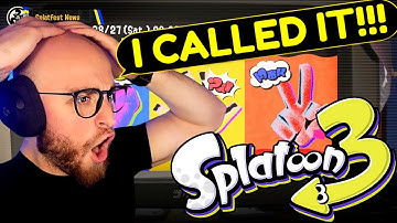 I CALLED IT!!! Splatoon 3 Direct Splatfest Rock, Paper, Scissors Funny and Insane Reaction!