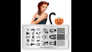 MoYou London Limited Edition Festive Halloween Plates 61, 62, 63