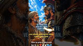 istoria de eliseo y naaman el sirio asi como con naaman Dios tiene un milagro para ti #fe #amor🕊️❤️🔥