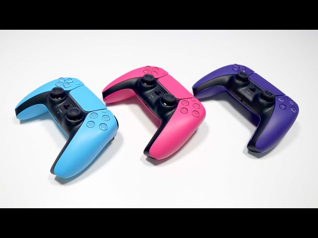 HD Unboxing manette PS5 bleue! Starlight Blue PS5 controller