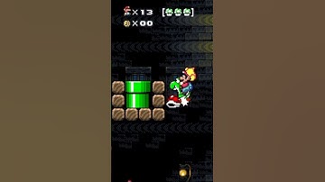 Yoshi Shell Jump - SMM2 #shorts