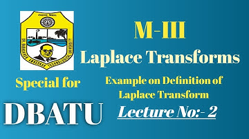 Engineering Mathematics 3/ lec-2 /Example On Defination Of Laplace Transform/ EM3 by Thakur Sir