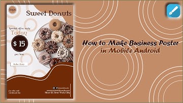 How to Make Business Poster in Mobile ( Android ) | Infinite Design English Tutorial | Befish ID