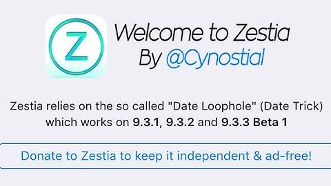 How to Get  Zestia Tweaks And Apps Update