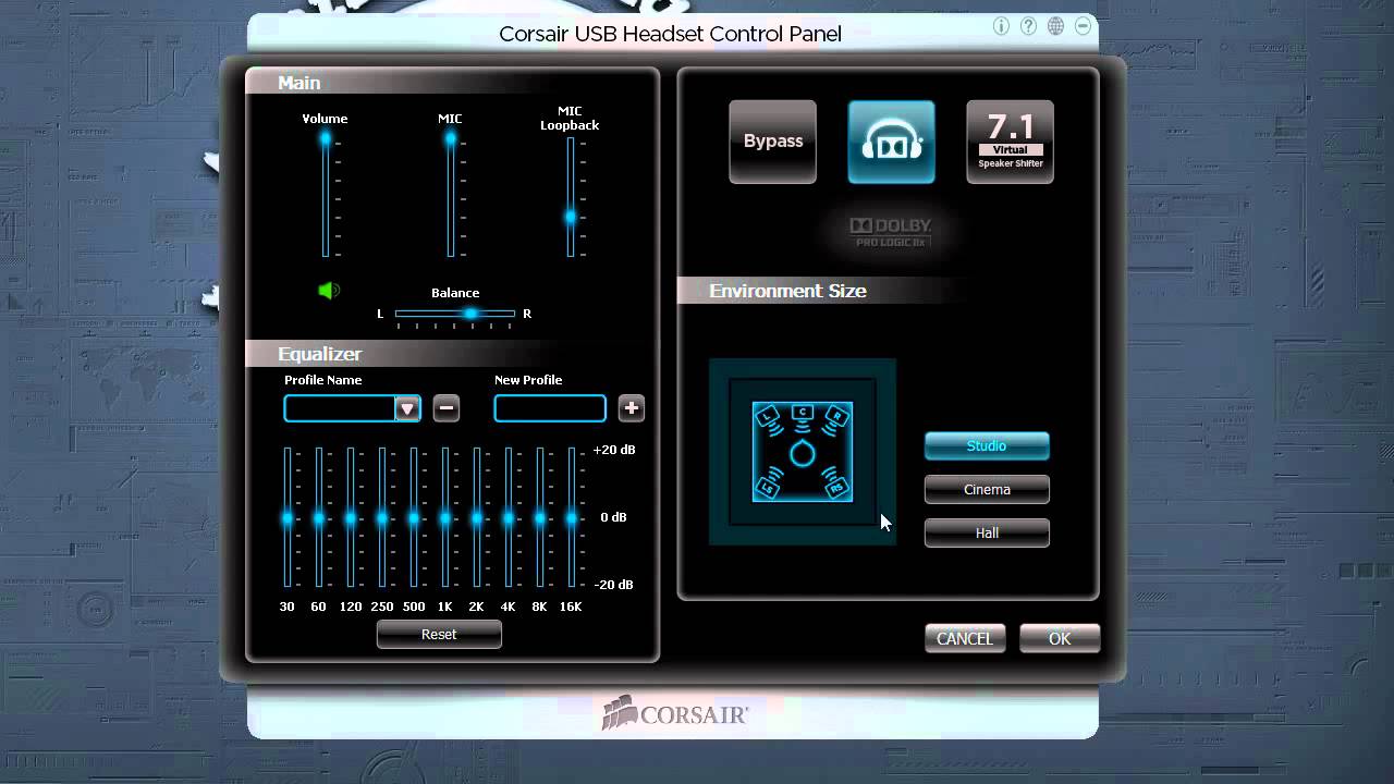 corsair headset software download