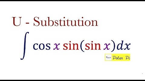 U-Substitution - Difficult Examples