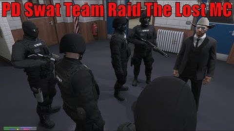 Police Department Swat Team Raid The Lost MC | Nopixel GTA RP
