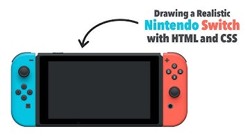Drawing a realistic Nintendo Switch with CSS