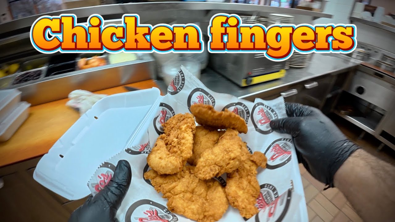 POV : Crazy Rush! Chicken Fingers & Finger Pita Orders Non-Stop 🍗🔥