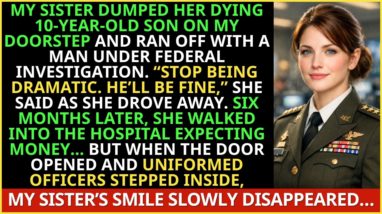 My Sister Ran Away With Her Lover and Left Me With Her Seriously Ill 10-Year-Old Son...