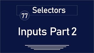 Celebrity 77 - ( jQuery Tutorial ) Selectors : enabled , disabled Profile