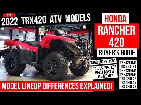 Video: Is al die Honda Rancher 4x4?