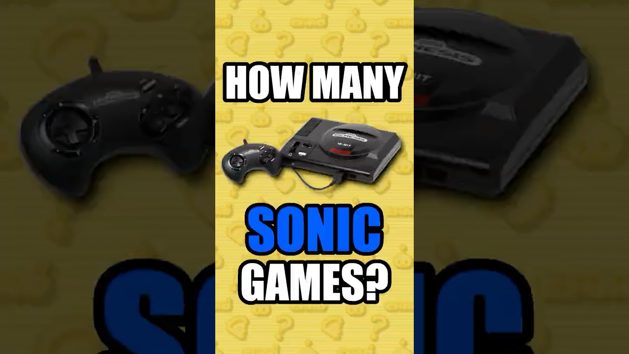 Сколько игр серии Sonic можно запустить на Genesis?