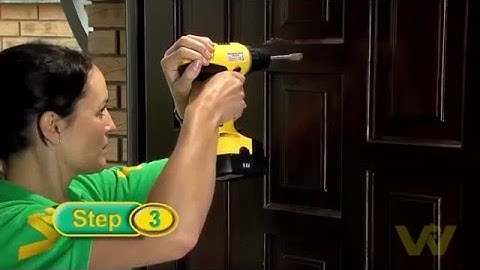 Hướng dẫn tự lắp đặt mắt thần gắn cửa qua 4 bước đơn giản