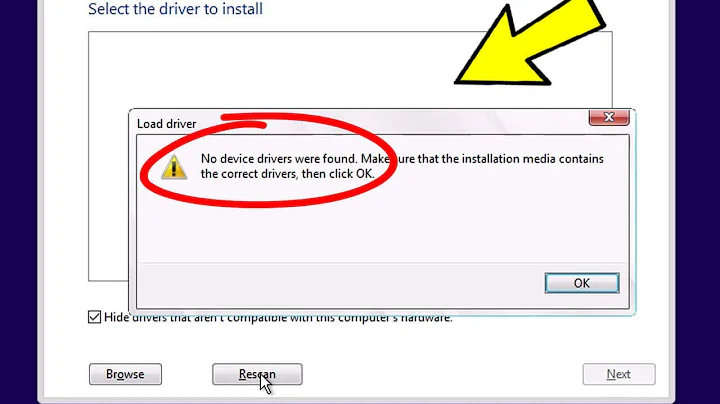 No device drivers were found Error Install windows 11 / 10 / 7 / 8 | Fix no device driver were found