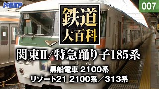 【鉄道】鉄道大百科 [007] 関東Ⅱ/特急踊り子185系