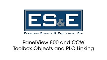 Panelview 800 and CCW 05 - Toolbox Objects and PLC Linking