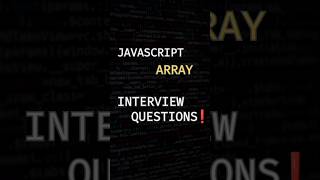 Can You Ace This JS Array Question⁉️ #javascript #shorts #shortvideo