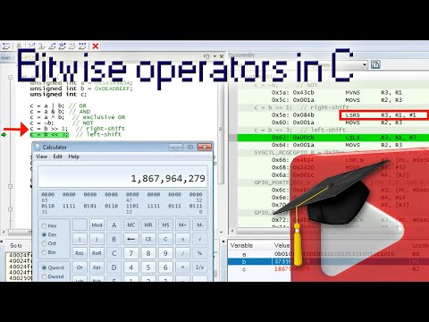 #6 Bit-wise operators in C