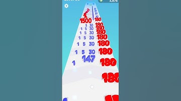 NUMBER MASTER || NUMBER MASTER: RUN AND MERGE GAMEPLAY WALKTHROUGH #shorts #viral #numbermaster