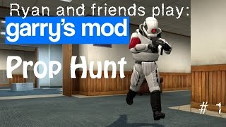 Ryan and friends play: prop hunt - A PAIR OF SHOES - part 1