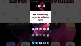 How to Set Battery saver for individual Apps Xiaomi | Android 10 - MIUI 12 #shorts screenshot 5