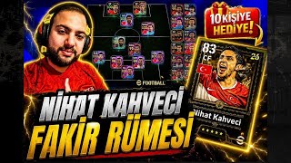 Ni̇hat Kahveci̇yi̇ Alip Özel Basim Yaptim 🔥25 Tl Satilan Kart 10 Ki̇şi̇ye Hedi̇ye 🎁 Efootball 2026 Mobile