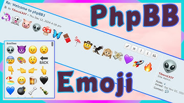 How to Install Emojis in phpBB (Tutorial 2024)