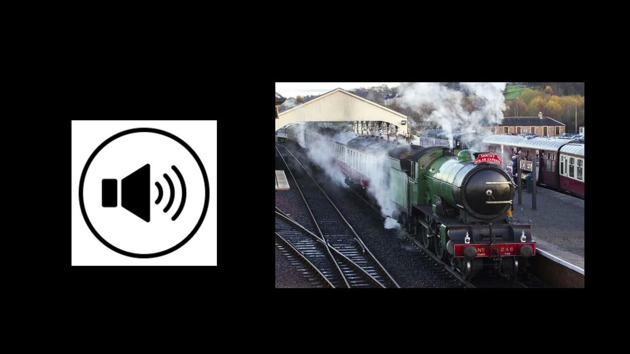 steam train (sound effect) YouTube