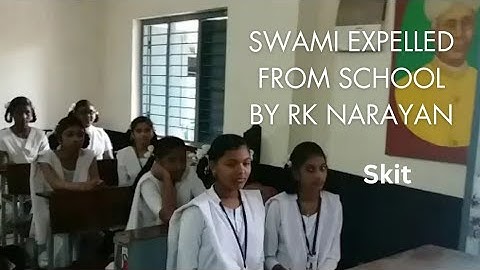 Swamy expelled from school 9th class English skit