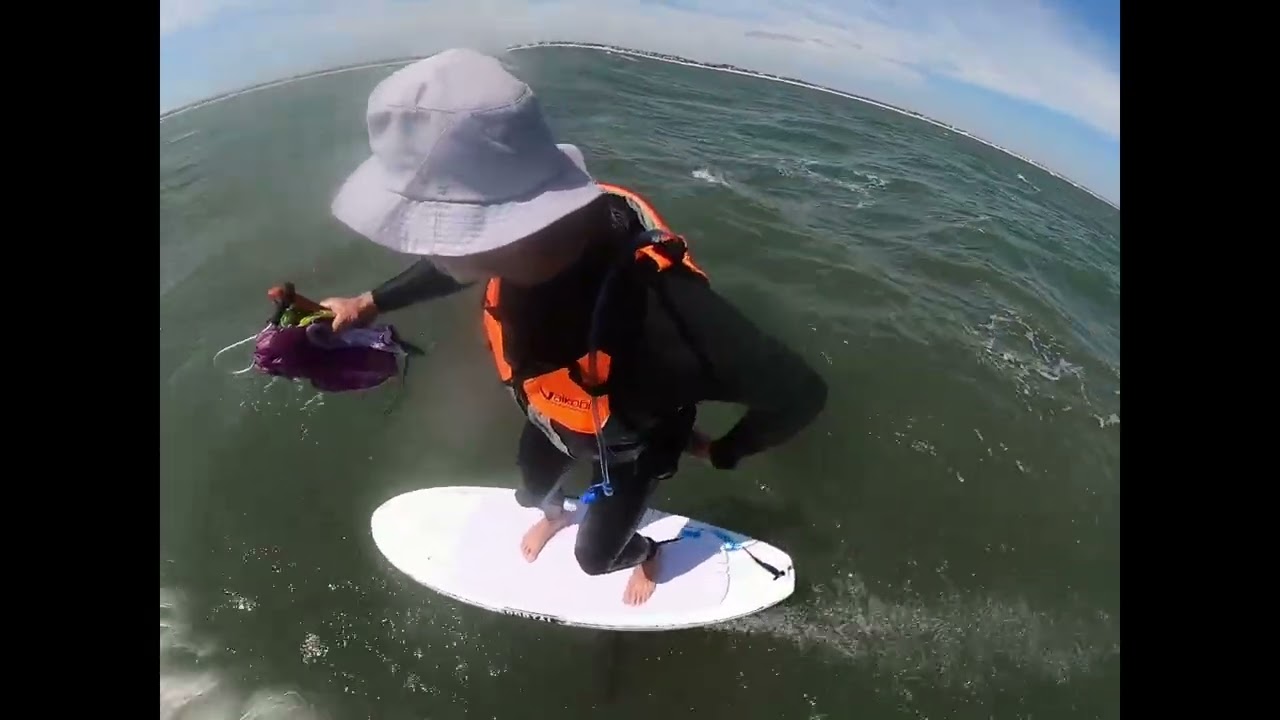 Parawing pack down technique