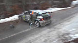 94°Rallye Monte-Carlo 2026|Crashes, Max Attack & Crazy Spectators