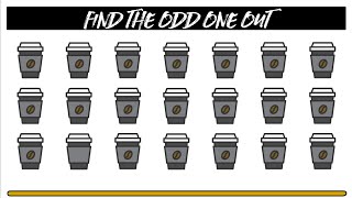 ODD ONE OUT GAME #5 Coffee | Time to test your attention to details. Can you spot the difference?