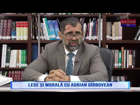 Lege și Morală cu Adrian Gîrbovean