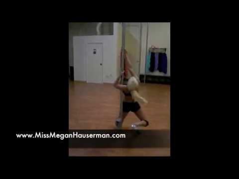 Megan Hauserman pole dancing - YouTube