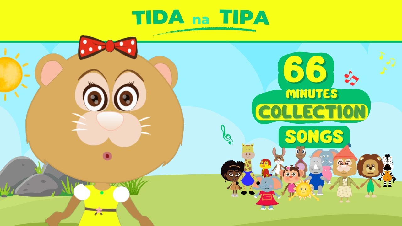 66-Minute Shona Kids Music Mix 🎵 | Traditional Zimbabwean Songs, Mbira & Dance | Tida naTipa