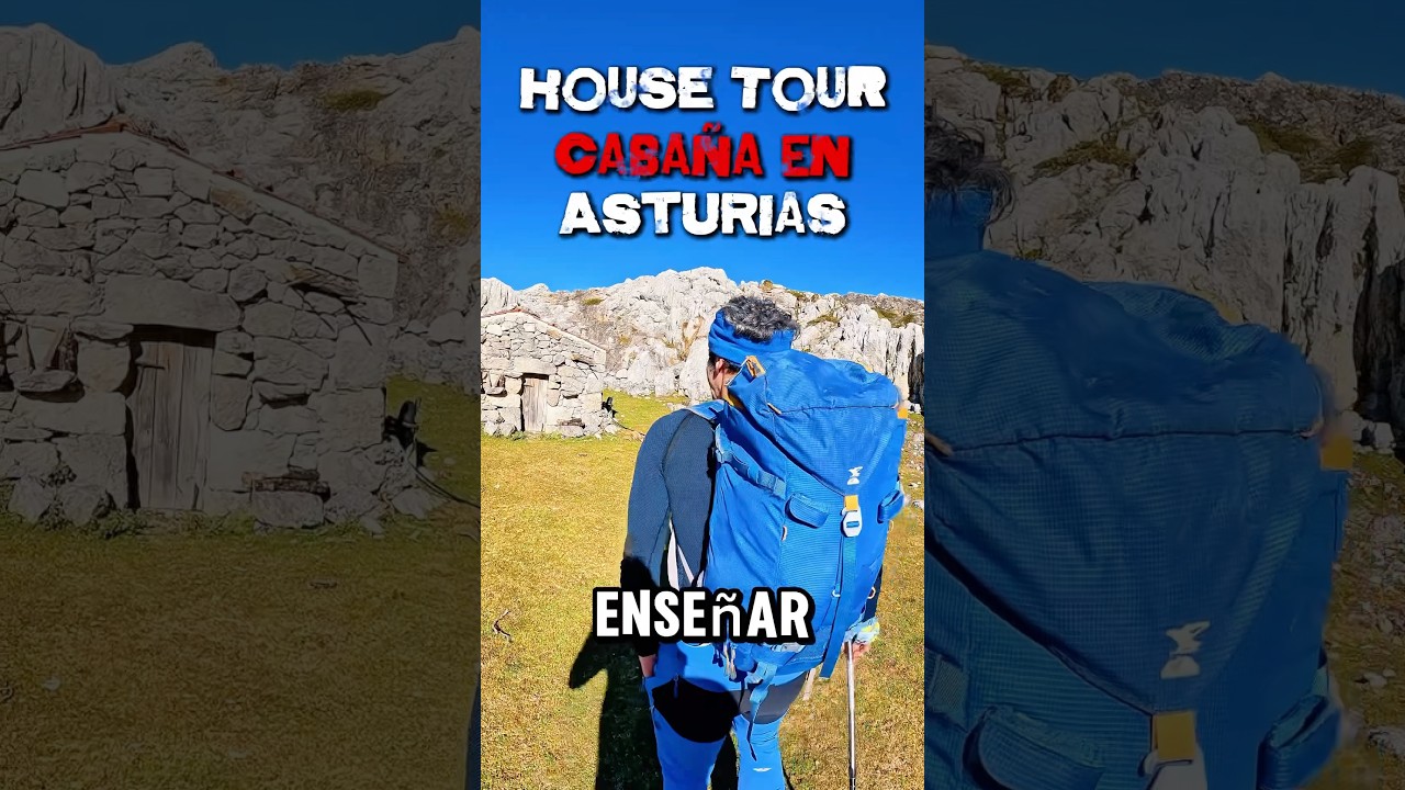 Os enseñamos una cabaña en Asturias y como se vivía entonces #rural #tradicion #pastores #housetour