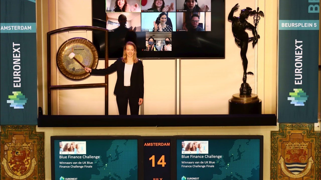 Blue Finance Challenge – UK-finale winnaars