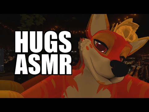 [Furry ASMR] Giving you a big fluffy hug in ASMR