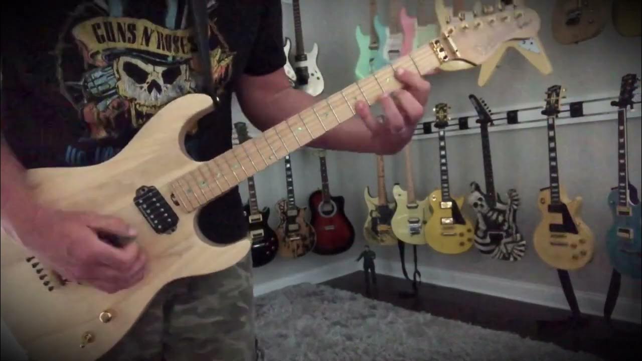 Guitar Cover Kashmir Led Zeppelin Easy Chords in Standard Tuning