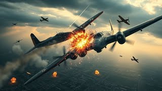 B-17 Bomber Mid-Air Collision: A WWII Miracle #ViralStory #YouTubeTips #LifeLessons2025 #IwishIKnew 