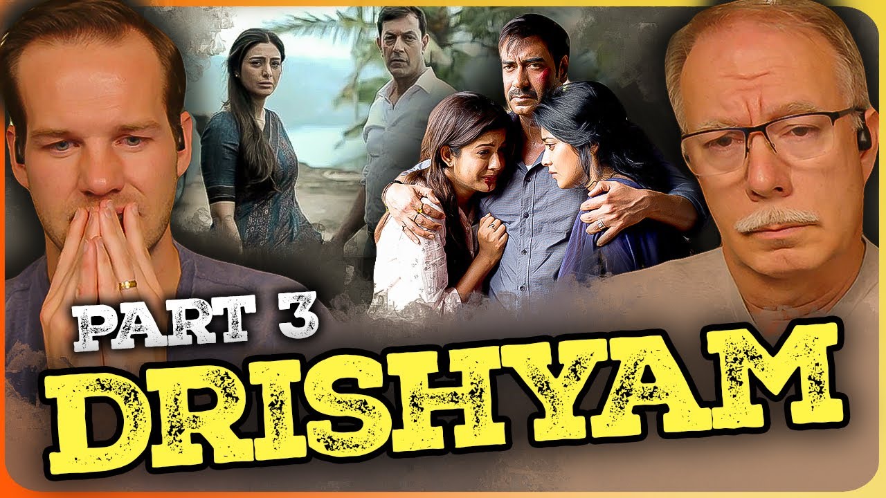 DRISHYAM Movie Reaction Part 3! |  AJAY DEVGN | Shriya Saran | Tabu | Nishikant Kamat
