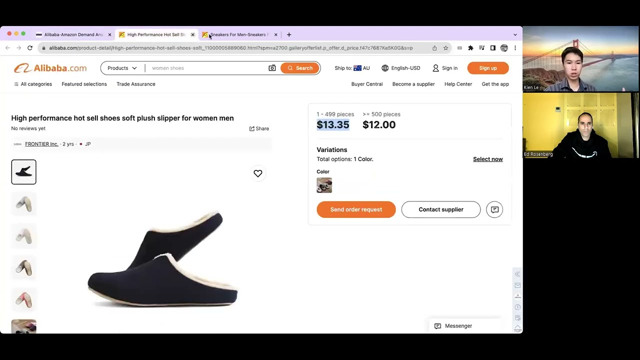 Ed Rosenberg With Kien From Data Legend AI On New Tool To Find Products From Alibaba